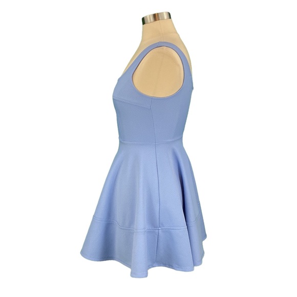 Lulu’s Baby Blue Home Before Daylight Mini Skater Dress - Picture 10 of 16